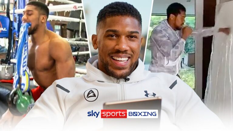 Anthony Joshua EXPLAINS His Most Viral Workouts! 💪