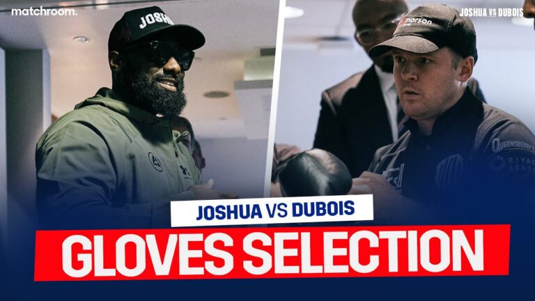 🥊 Team Anthony Joshua & Daniel Dubois Pick Gloves For World Title Fight