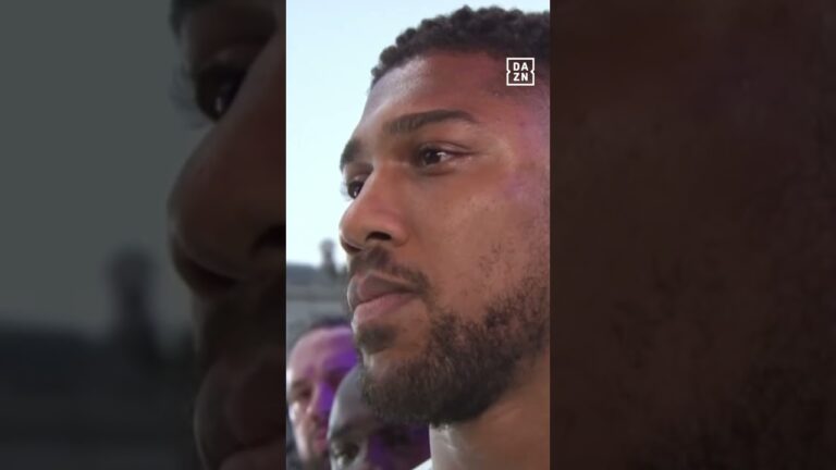 THE FINAL FACE OFF 😤 Anthony Joshua ⚔️ Daniel Dubois 🔥🔥🔥