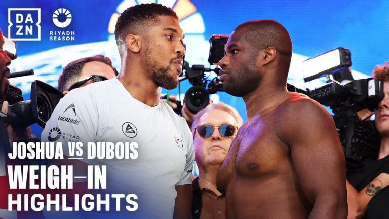 Weigh In Highlights | Riyadh Season Card: Wembley Edition – Anthony Joshua vs. Daniel Dubois