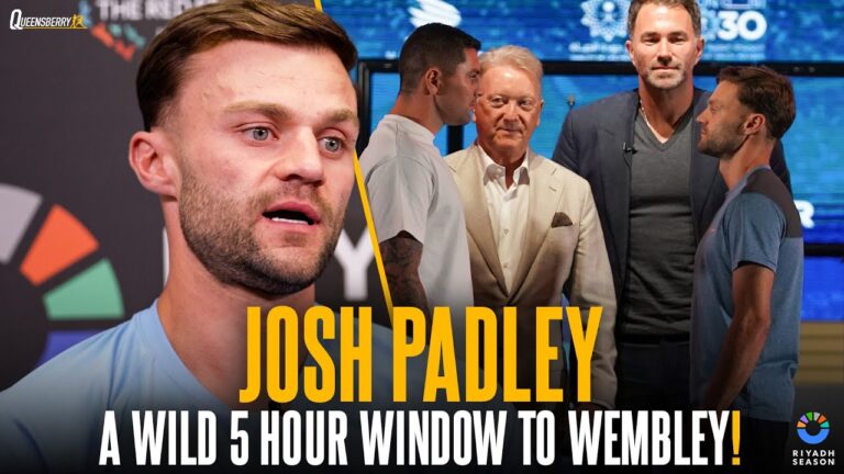 A WILD 5 HOUR WINDOW TO WEMBLEY! Life Changing Fight For Electrician Josh Padley vs Mark Chamberlain