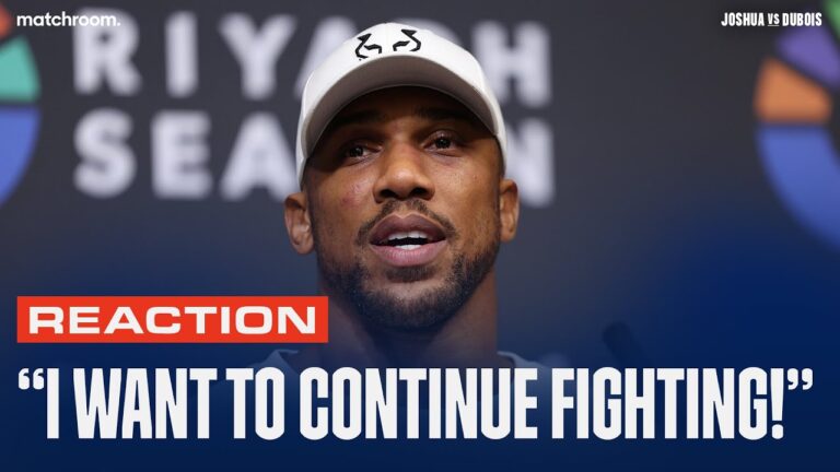 “We Rolled The Dice” – Anthony Joshua, Ben Davison & Eddie Hearn Post-Fight Presser After Dubois