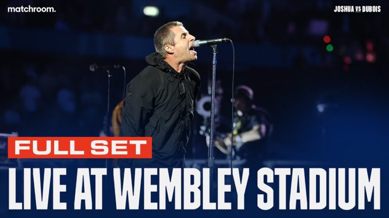 Liam Gallagher's 3 Oasis Song Set Before Anthony Joshua Vs Daniel Dubois