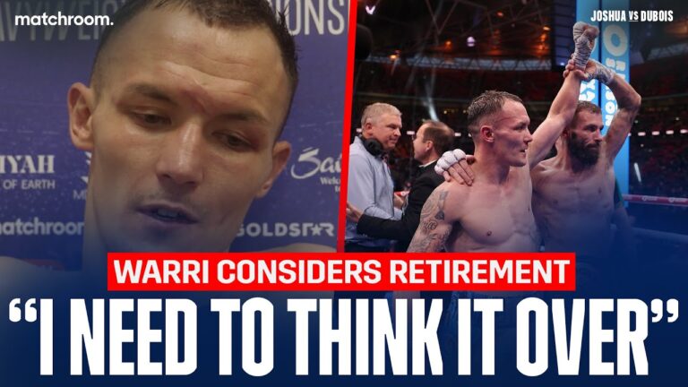 “My Initial Thoughts Are It's Not There” – Josh Warrington Talks After Anthony Cacace Defeat
