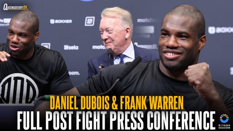“A DREAM!” 👑 Daniel Dubois & Frank Warren DEMAND Usyk Rematch After AJ KO | FULL Press Conference 🎙️