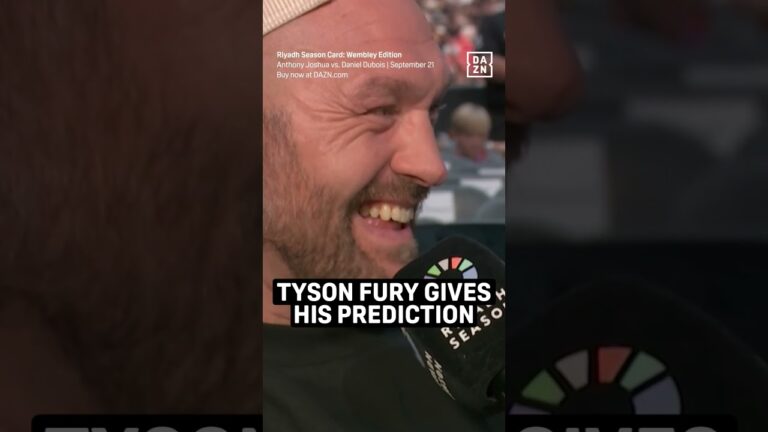 The Gypsy King is looking forward to the main event 🥊 #shorts