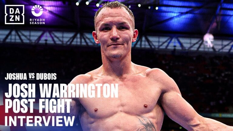 Josh Warrington Speaks Out About His Future After Laying Down Gloves In The Wembley Ring
