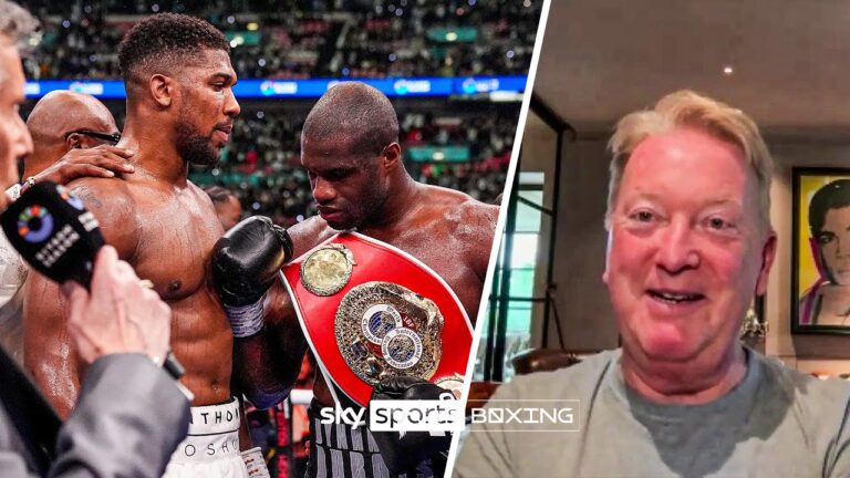 Frank Warren discusses what the future holds for Daniel Dubois and Anthony Joshua 🥊