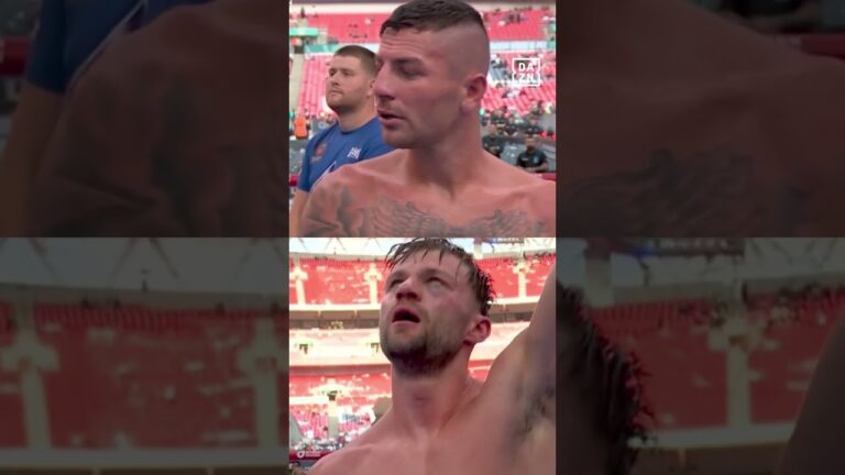 That moment for #joshpadley 🥊 #shorts