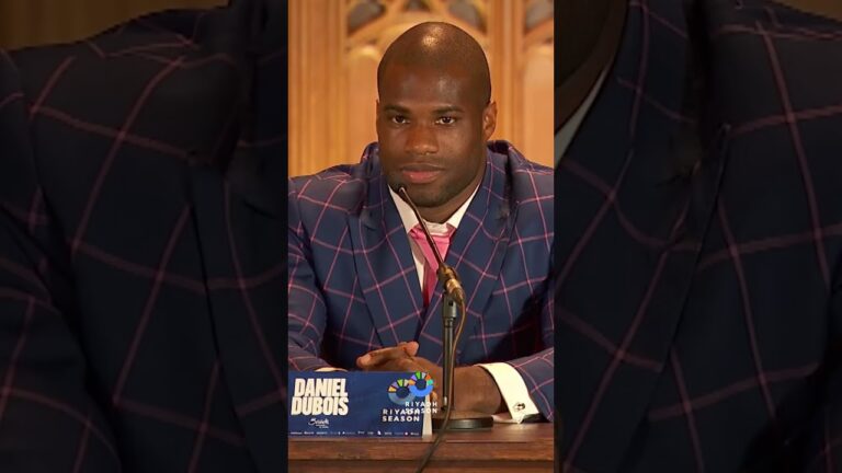 Daniel Dubois needed no words against Anthony Joshua 🤐🧨