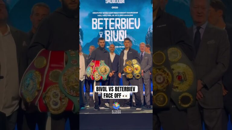 The fight the world has been waiting for ⏳ Two unbeaten fighters battle for  😤