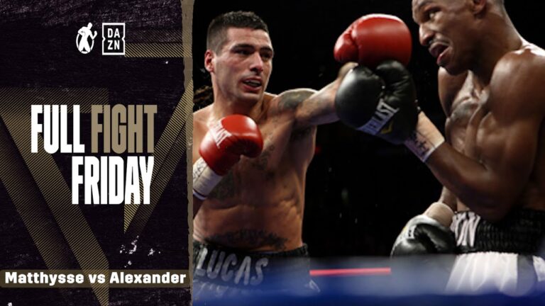 Full Fight | Lucas Matthysse vs Devon Alexander! Matthysse Takes On Alexander And The Refs!