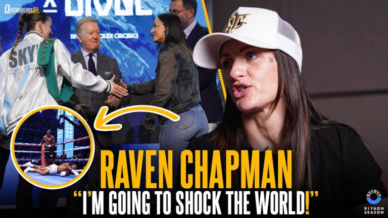 Raven Chapman promises “DANIEL DUBOIS” Like Victory over Skye Nicolson & Ready For Saudi History 💫