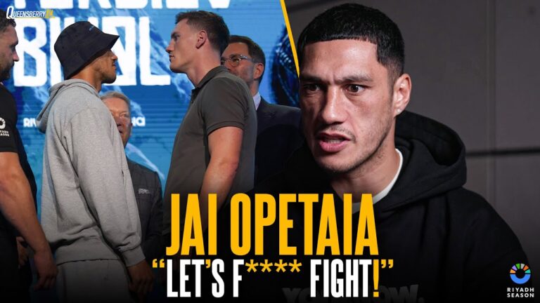 “Let's F****** FIGHT!” 🤬 | Jai Opetaia reveals he SIZED up Beterbiev & BLASTS Chris Billam-Smith 😳