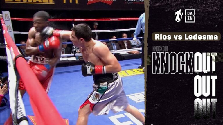 KO | Ronny Rios vs Andres Ledesma! A Young Ronny Rios Early In His Career Dominant In Club Show!