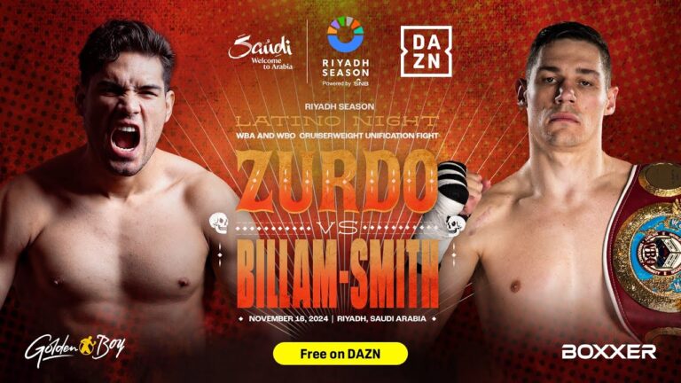 RIYADH SEASON LATINO NIGHT – ZURDO RAMIREZ VS. CHRIS BILLAM-SMITH PRESS CONFERENCE LIVESTREAM