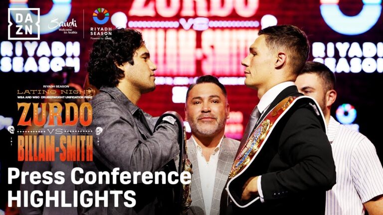 Press Conference Highlights | Riyadh Season Latino Night: Zurdo Ramirez vs. Chris Billam-Smith