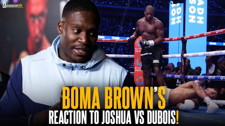 Boma Brown UNSURPRISED AJ was KOd, Reveals what he saw INSIDE Dubois Camp 😳💥
