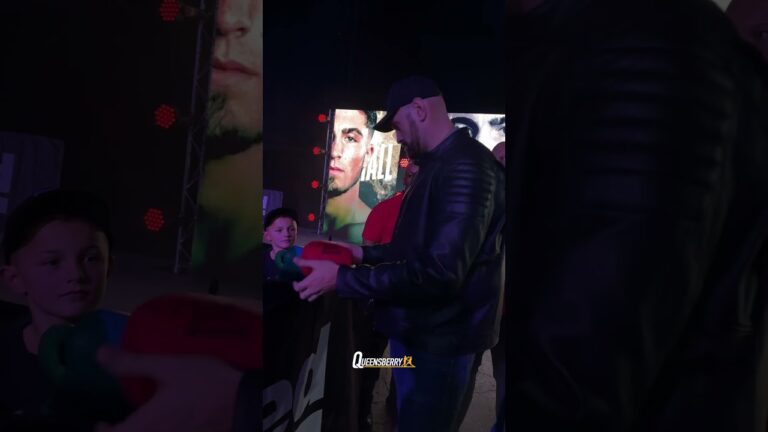 Tyson Furyâ€™s in Liverpool tonight 🤩