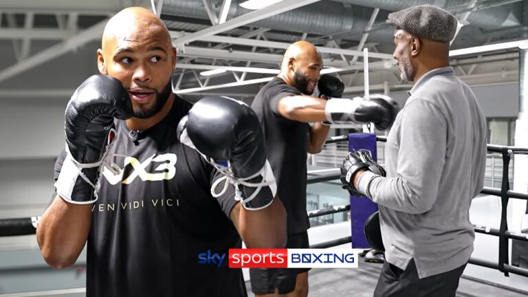 Frazer Clarke meets Lennox Lewis 🤝