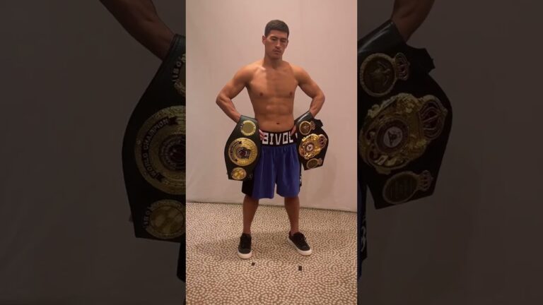 Artur Beterbiev & Dmitry Bivol Show Off All The Belts 👑👑👑👑