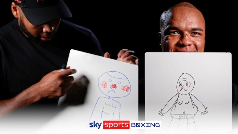 We asked Frazer Clarke & Fabio Wardley to draw each other 😂