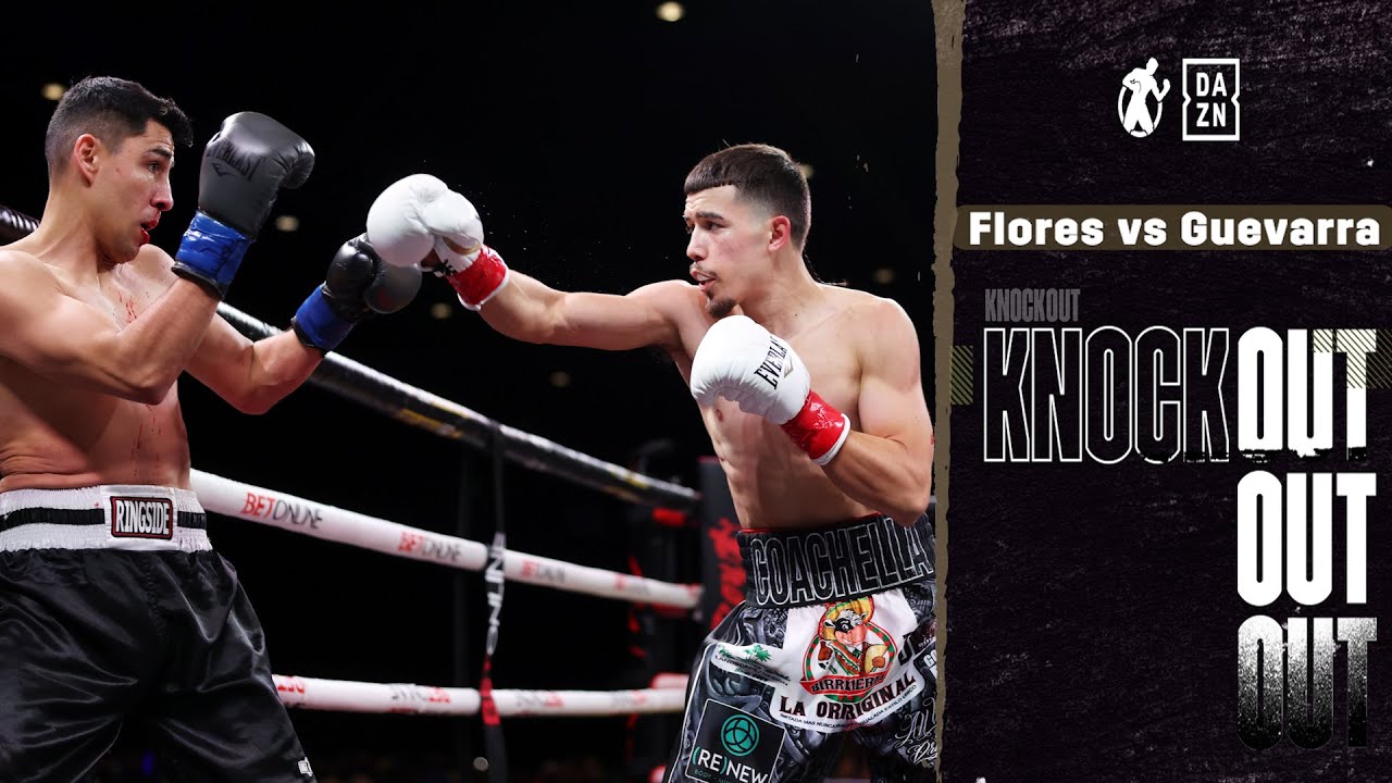 KO | Manny Flores vs Alberto Guevara! Insanely Strong Over Hand Right, LIGHTS OUT!