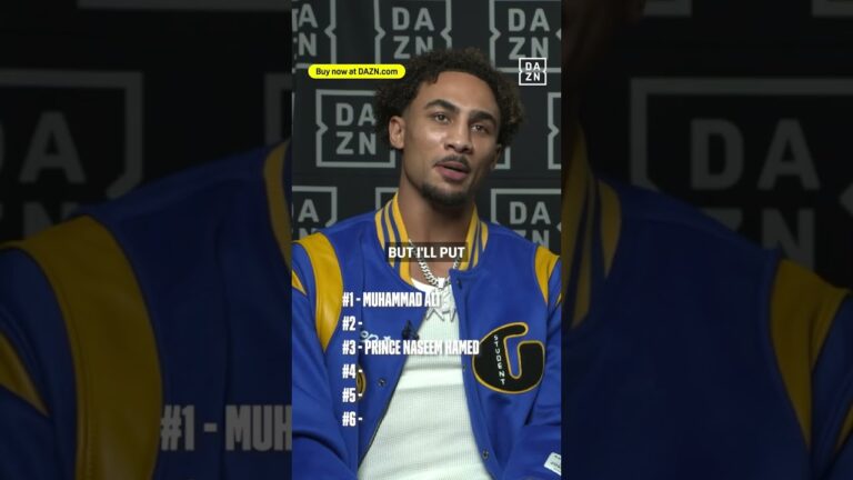 Blind ranking with Ben Whittaker 🥶