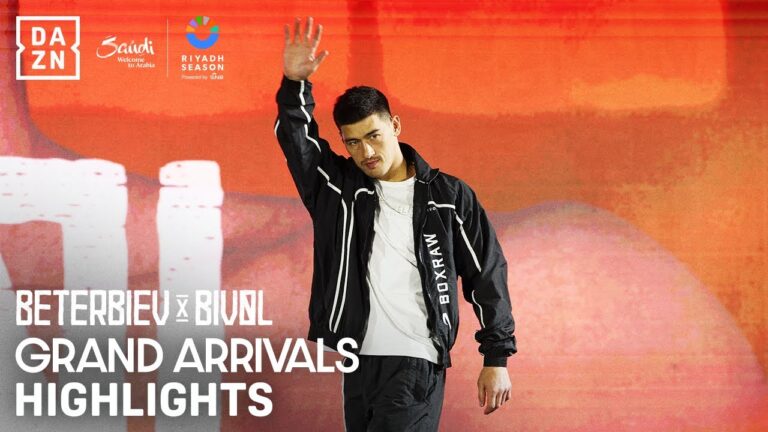 RIYADH SEASON: ARTUR BETERBIEV VS. DMITRY BIVOL GRAND ARRIVALS