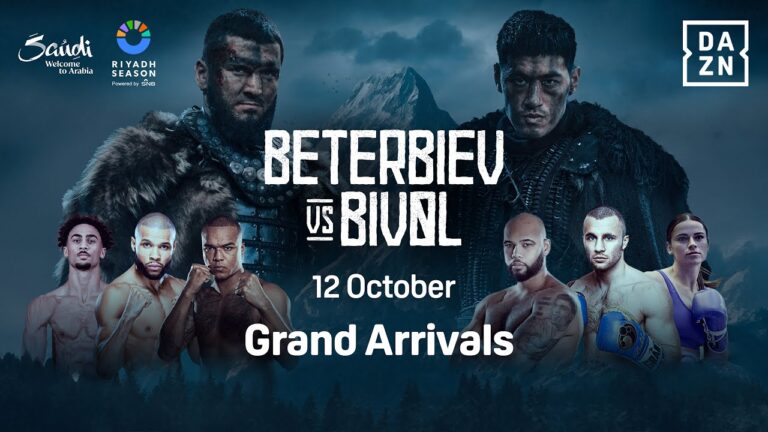 RIYADH SEASON: ARTUR BETERBIEV VS. DMITRY BIVOL GRAND ARRIVALS LIVESTREAM