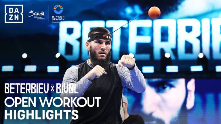 RIYADH SEASON: ARTUR BETERBIEV VS. DMITRY BIVOL OPEN WORKOUTS HIGHLIGHTS