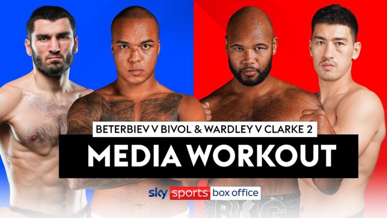 LIVE MEDIA WORKOUT! 💪 | Artur Beterbiev v Dmitry Bivol & Fabio Wardley v Frazer Clarke 2