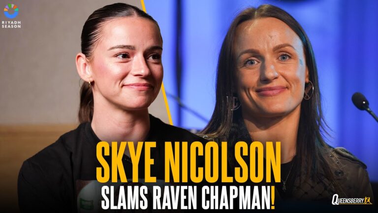 Skye Nicolson promises to hold “GOAT” legacy & SLAMS Raven Chapman's 'Daniel Dubois' comparison 😳