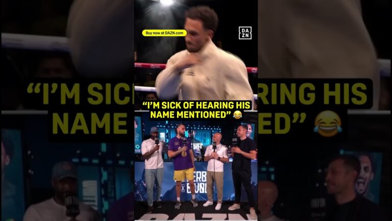 Liam Cameron is tired of Ben Whittaker 👀