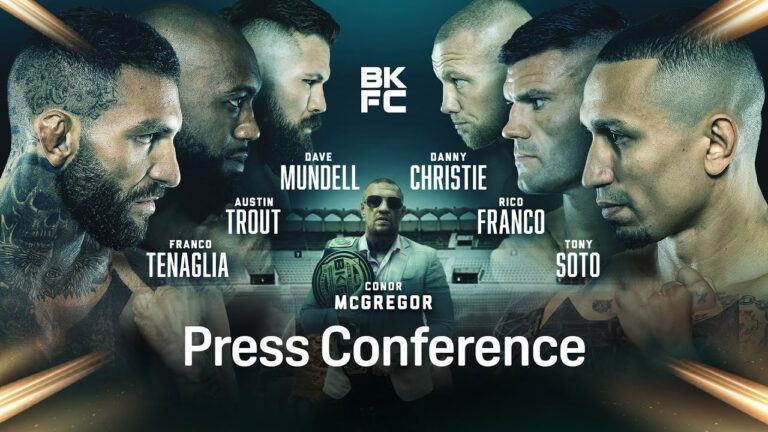 FRANCO TENAGLIA VS. TONY SOTO | BARE KNUCKLE FIGHTING CHAMPIONSHIP SPAIN PRESS CONFERENCE LIVE