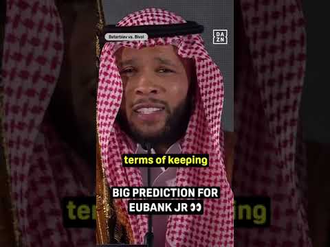 Chris Eubank Jr Predicts A Knockout 💥