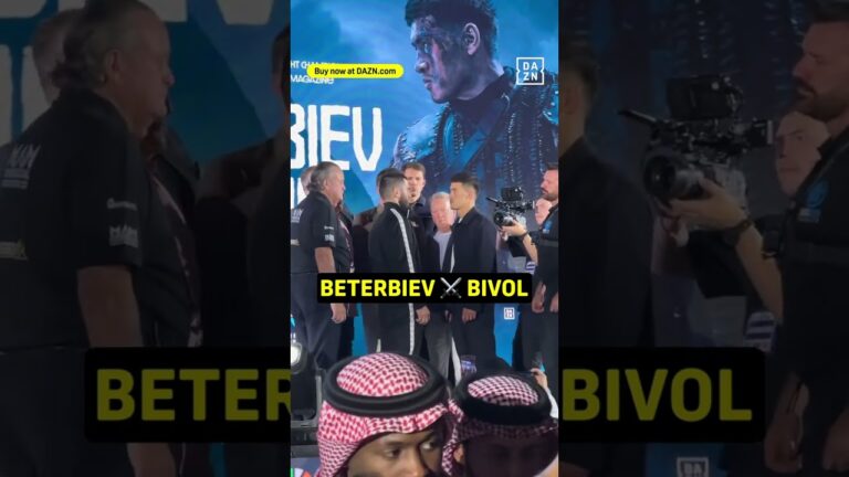 📢 Artur Beterbiev and Dmitry Bivol Face Off 🤩