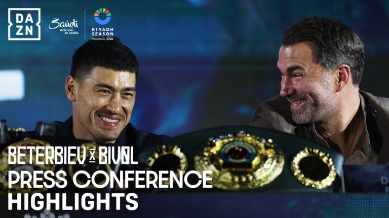 RIYADH SEASON: ARTUR BETERBIEV VS. DMITRY BIVOL PRESS CONFERENCE HIGHLIGHTS