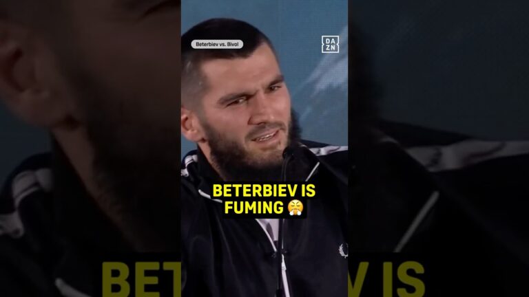 Beterbiev gets into it with Eddie Hearn 👀