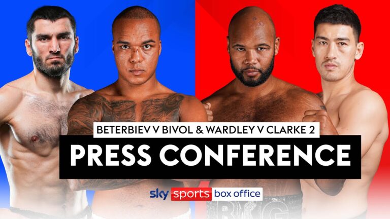 BETERBIEV VS BIVOL! 👊| Plus Wardley v Clarke 2 | Live Press Conference