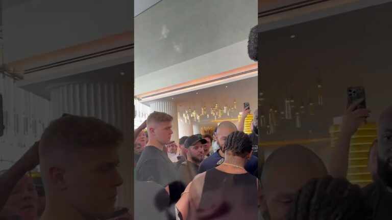 Conor Benn And Chris Eubank Jr Cross Paths & CLASH In Riyadh 🤯