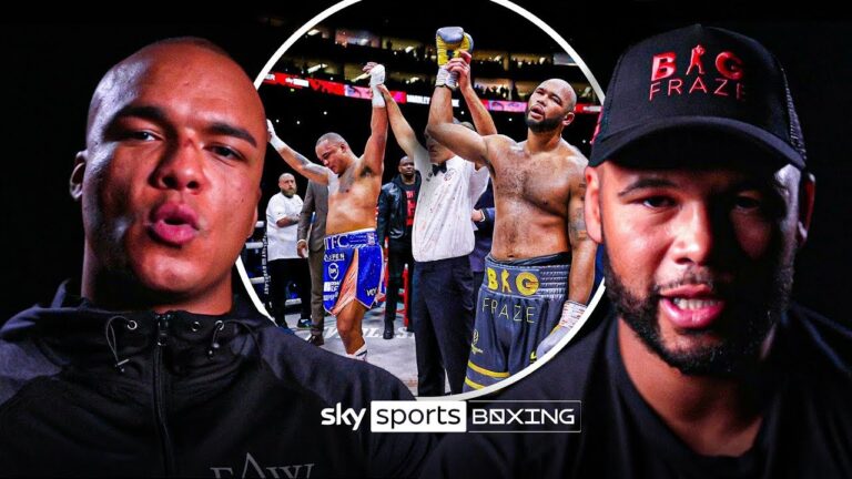 Fabio Wardley & Frazer Clarke look back at their EPIC battle! 🔥