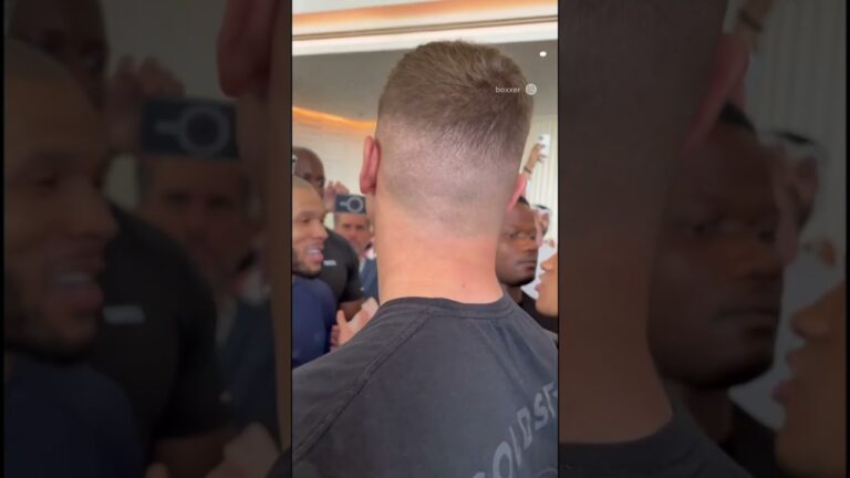 HEATED! 🔥 Chris Eubank Jr & Conor Benn come face-to-face in Saudi Arabia