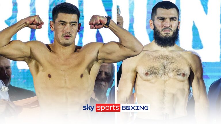 BETERBIEV VS BIVOL! 🔥 | FULL WEIGH-IN