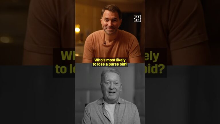 Eddie Hearn vs. Frank Warren 🍿 #shorts