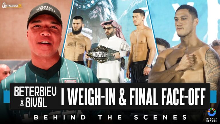Behind the scenes 🎥 | Artur Beterbiev vs Dmitry Bivol Weigh-In & Face-Off EXCLUSIVE Unseen Footage 👀