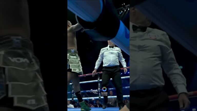 Fabio Wardleyâ€™s huge KO against Frazer Clarke 💣