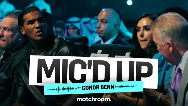 “What's Eubank Doing? He's Too Old!” 🔊 Conor Benn Mic'd Up For Szeremeta Fight