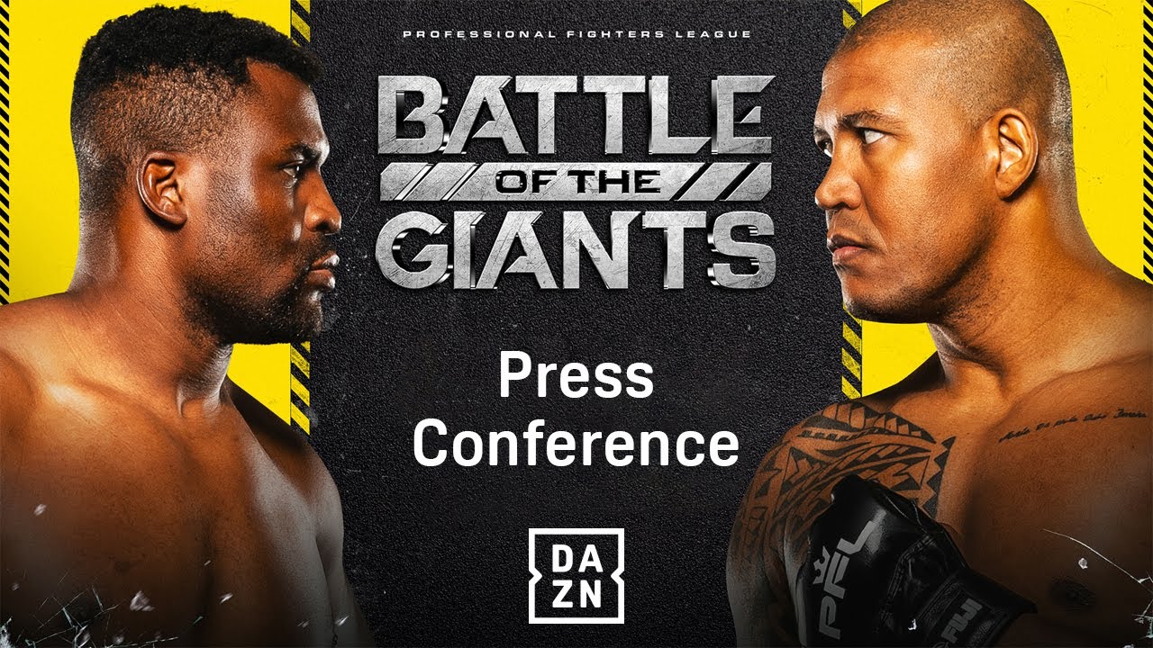 FRANCIS NGANNOU VS. RENAN FERREIRA | BATTLE OF THE GIANTS PRESS CONFERENCE LIVESTREAM
