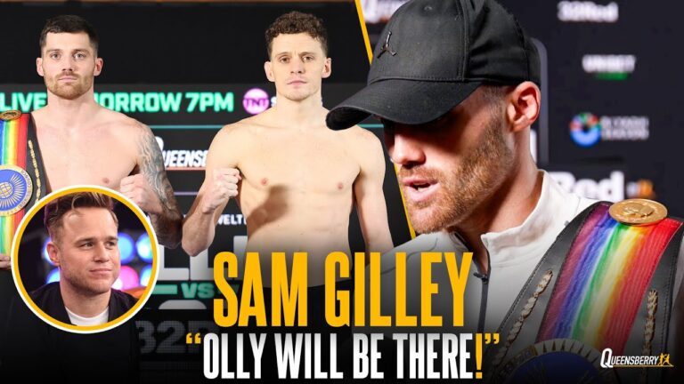 “Olly will be there!” 🕺 Sam Gilley looks to put on a show in front of music icon & mate Olly Murs